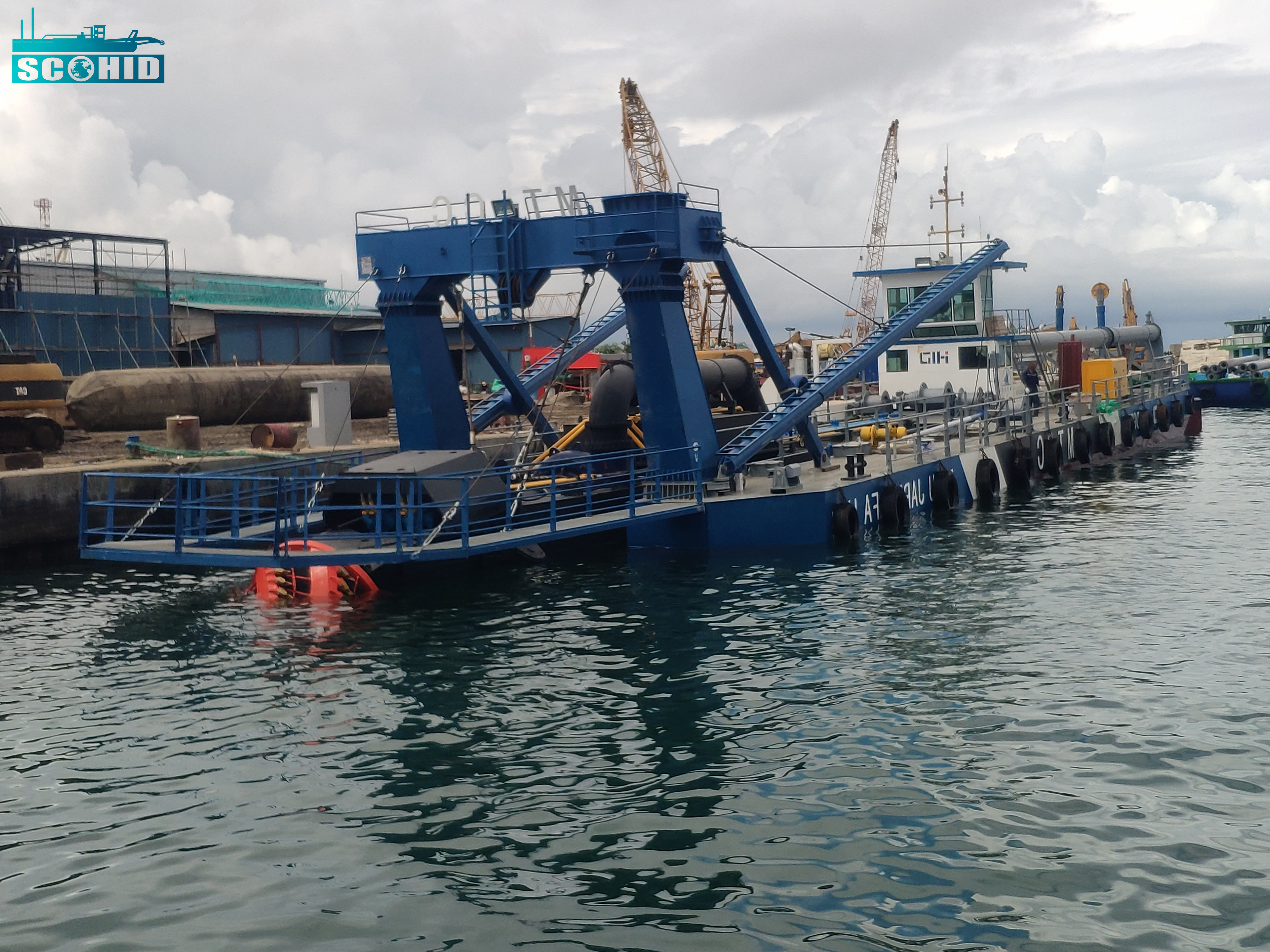 Le chantier naval SCO HID lance la drague suceuse à coupe lourde de grande capacité CSD750